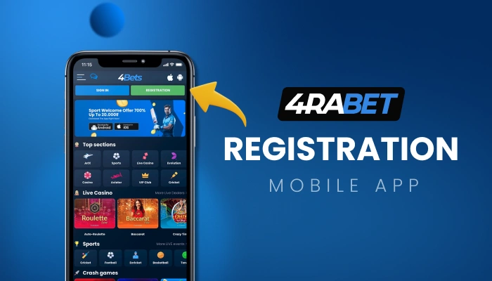 registration 4rabet mobile app